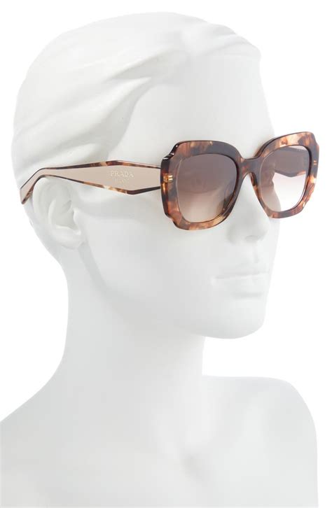 occhiali vista prada havana bianco|Prada Havana 52mm Gradient Geometric Sunglasses .